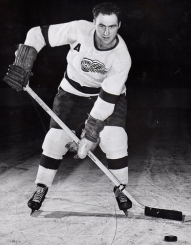 Red Kelly Detroit Red Wings 1956