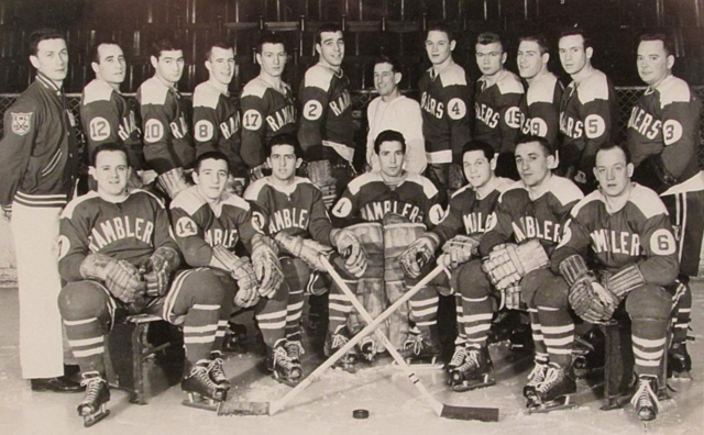 Philadelphia Ramblers Team Photo 1956  Eastern Hockey League