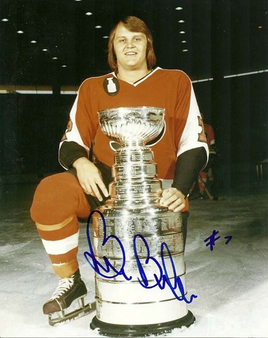 Bill Barber with The Stanley Cup 1975