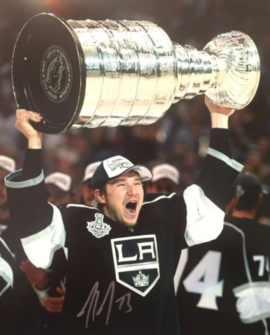Tyler Toffoli with The Stanley Cup 2014
