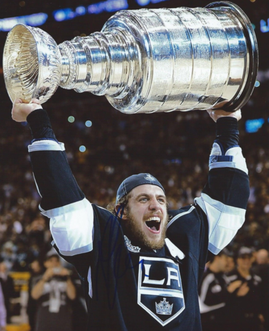 Anže Kopitar with The Stanley Cup 2012