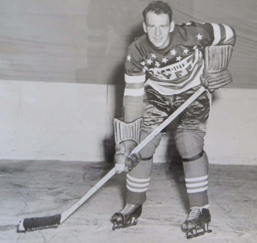 Ronnie Hudson St. Louis Flyers 1944 American Hockey League