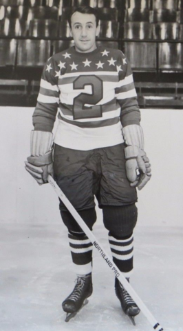 Ed Nicholson St. Louis Flyers 1950 American Hockey League