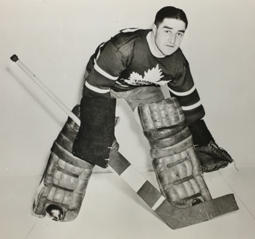 Baz Bastien Toronto Maple Leafs 1945