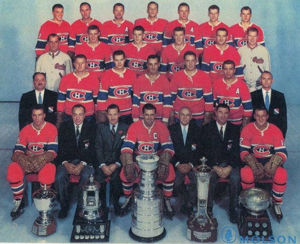 Montreal Canadiens 1959 Stanley Cup Champions 