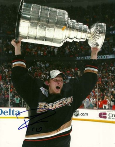 Corey Perry Stanley Cup Champions 2007 Anaheim Ducks