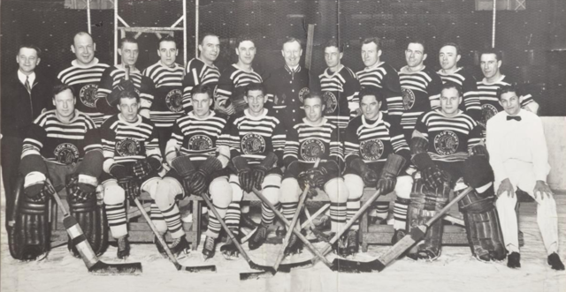 Chicago Black Hawks Team Photo 1933
