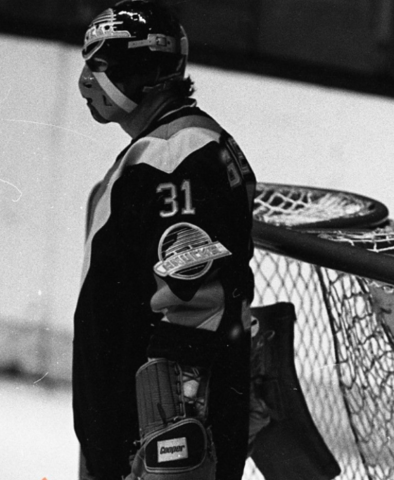 John Garrett Vancouver Canucks Goalie 1982