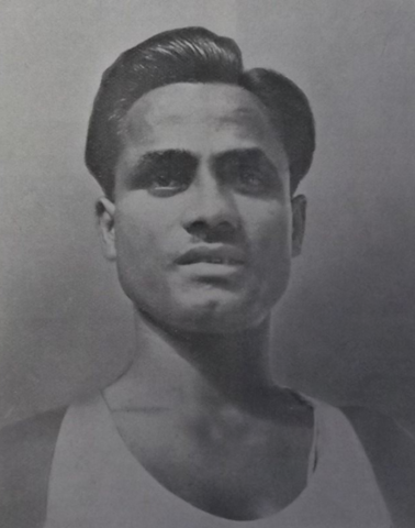 Dhyan Chand Captain of the Indian Olympic Field hockey Team 1936