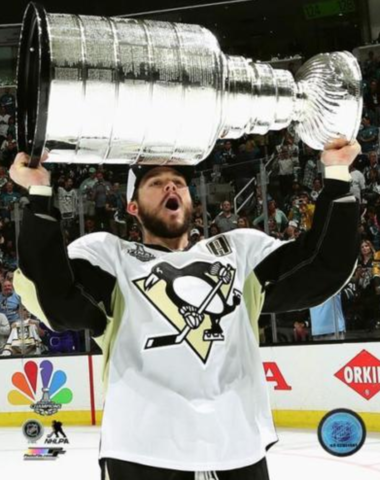 Chris Kunitz Stanley Cup Champion 2016 Pittsburgh Penguins