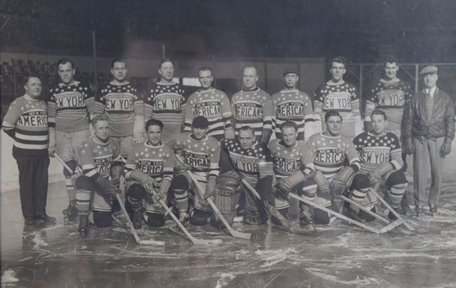 New York Americans Team Photo 1930