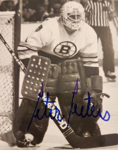 Pete Peeters Boston Bruins 1983
