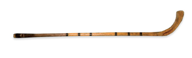 Antique Hickory Caman used by Shinty Player Alasdair Drummond