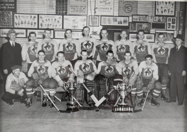 Calgary Stampeders 1946 Allan Cup Champions