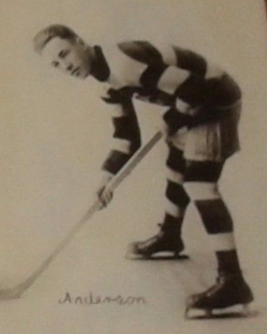 Ernie Anderson 1922 Regina Capitals