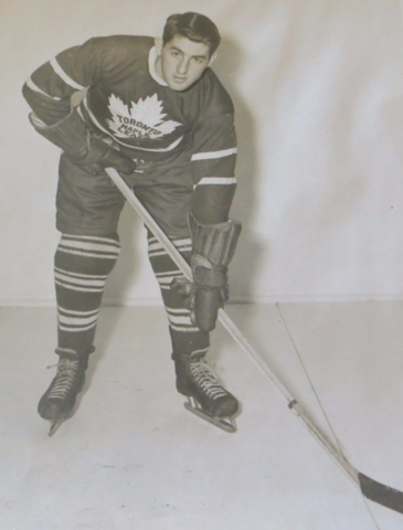 Jackie Hamilton 1943 Toronto Maple Leafs