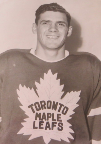 Hugh Bolton 1952 Toronto Maple Leafs