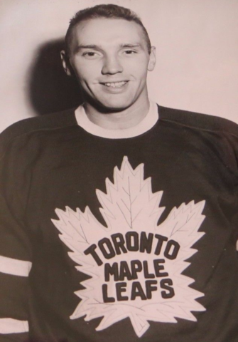 Bob Hassard 1951 Toronto Maple Leafs