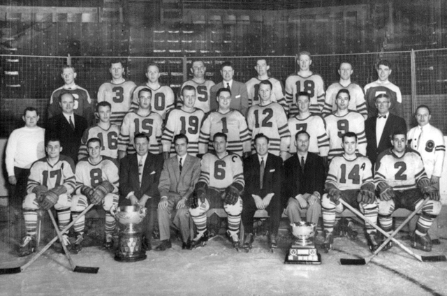Kitchener-Waterloo Dutchmen 1955 John Ross Robertson Cup Champions