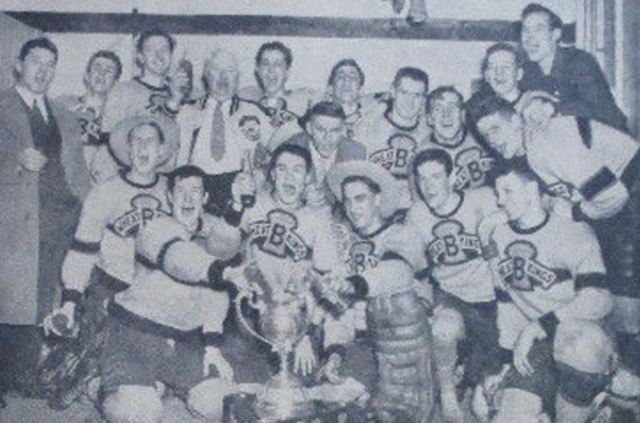 Brandon Wheat Kings 1949 Abbott Cup Champions