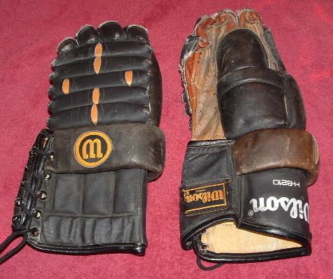 Hockey Gloves 1970s