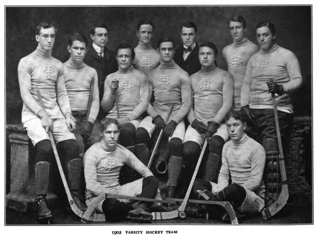 Columbia University Hockey Team, 1901–02