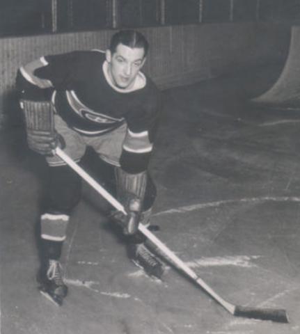 Leo Lamoureux 1942 Montreal Canadiens