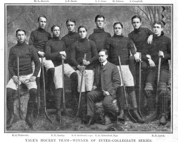 Yale University Hockey Team, 1898–99