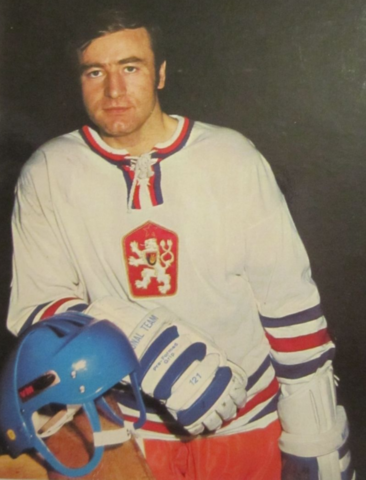 Jan Klapáč 1972 Men's Czechoslovakia National Ice Hockey Team