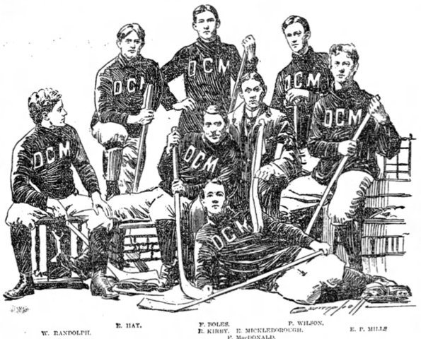Detroit College of Medicine Hockey Team, 1896–97