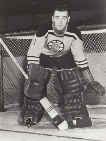 Ed Johnston 1963 Boston Bruins