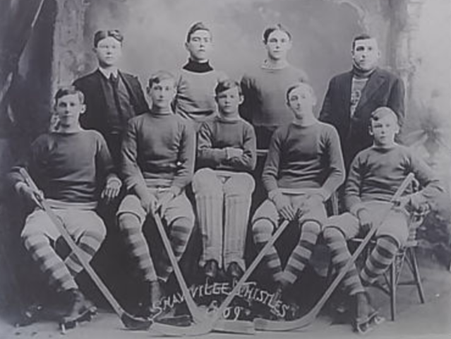 Shawville Thistles Junior Hockey Team 1909