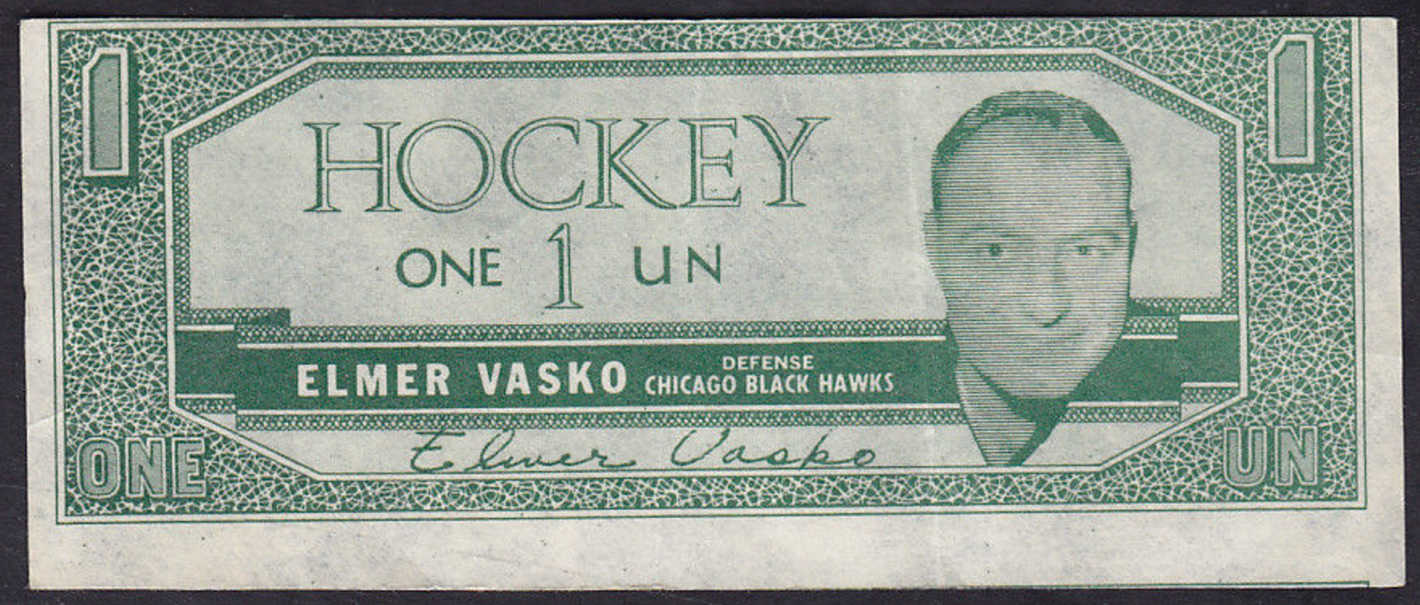 Card HB23: Elmer Vasko - Topps NHL Hockey 1962-1963 
