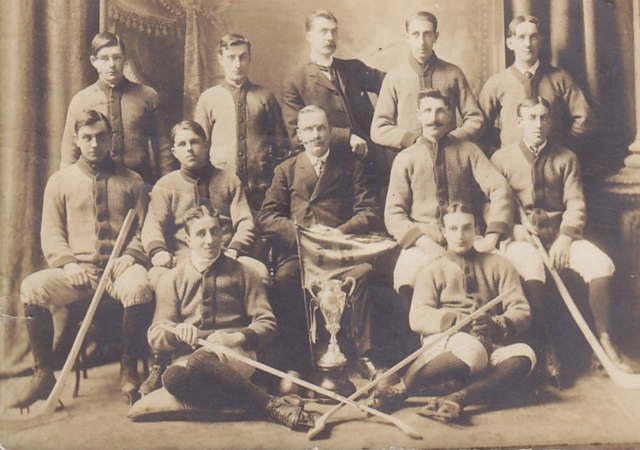 Farquhar Brothers Hockey Team Halifax Commercial League Champions 1909