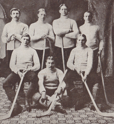 New Liskeard Hockey Team 1909 Temiskaming Shores Hockey History