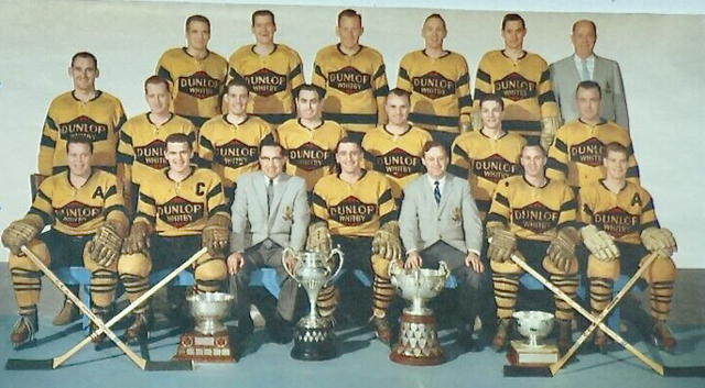 Whitby Dunlops Allan Cup Champions 1959 J. Ross Robertson Cup Champions