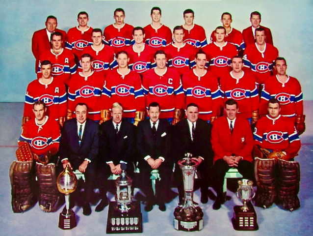Montreal Canadiens Team Photo 1964