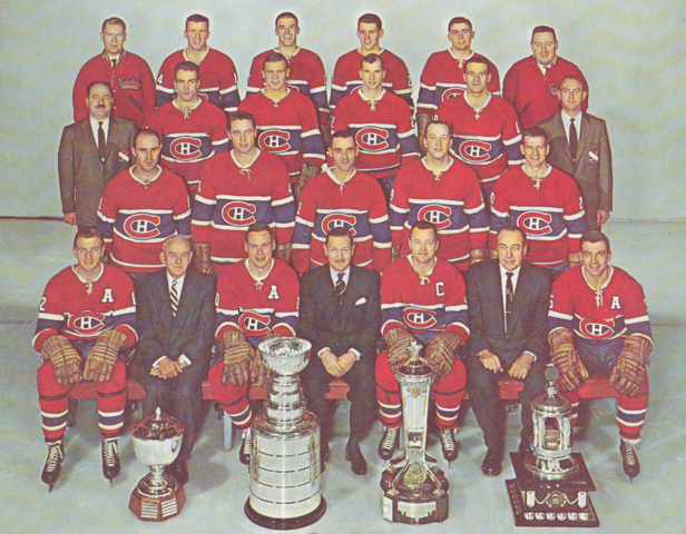 Montreal Canadiens 1960-61 Team Photo - 1960 Stanley Cup Champions