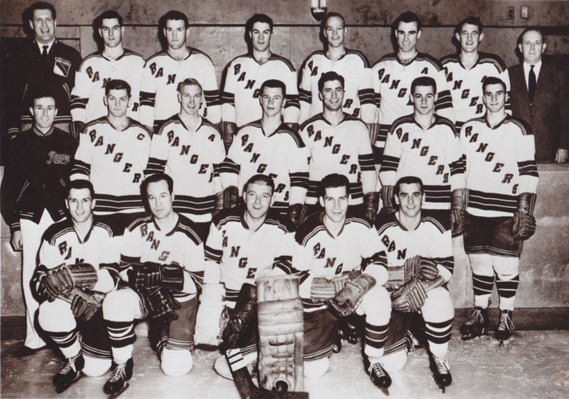 New York Rangers Team Photo 1954