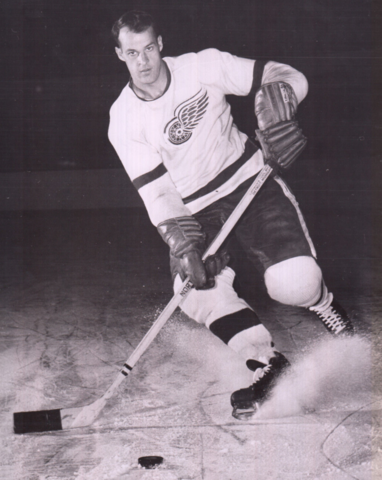 Gordie Howe 1957 Detroit Red Wings