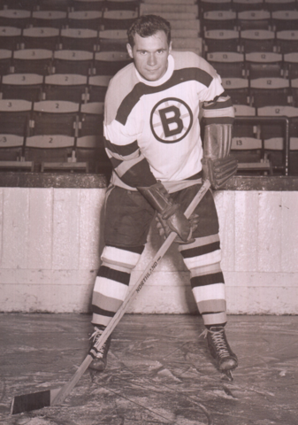 Ed Kryzanowski 1951 Boston Bruins