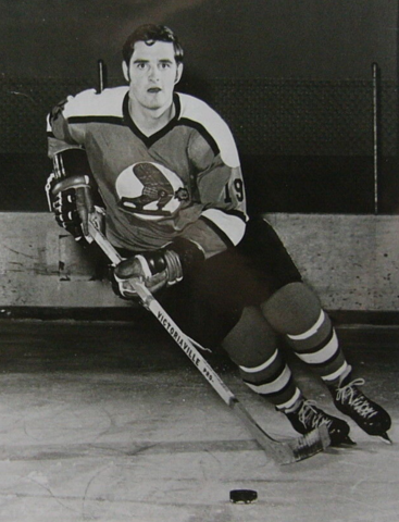 Jean-Rene Losier Denver Spurs 1969 Western Hockey League
