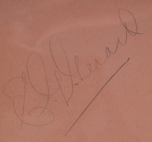 Eddie Gerard Autograph - Eddie Gerard Signature