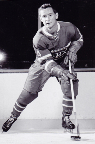 Bobby Rousseau 1957 Montreal Canadiens