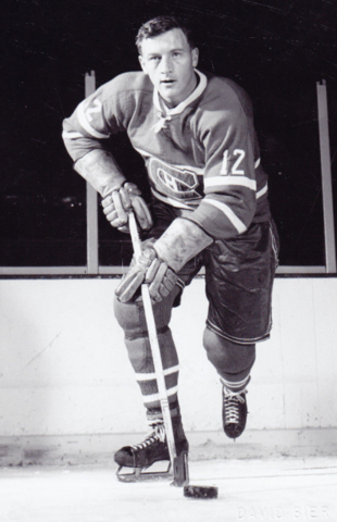 Dickie Moore 1957 Montreal Canadiens