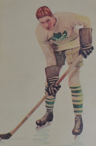 Red Horner 1931 Toronto Maple Leafs - La Presse Image