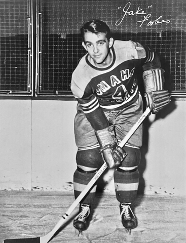 Jake Forbes 1947 Omaha Knights - United States Hockey League