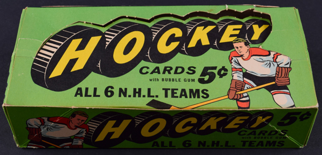 O-Pee-Chee Hockey Card Display Box 1965 Topps Hockey Card Display Box