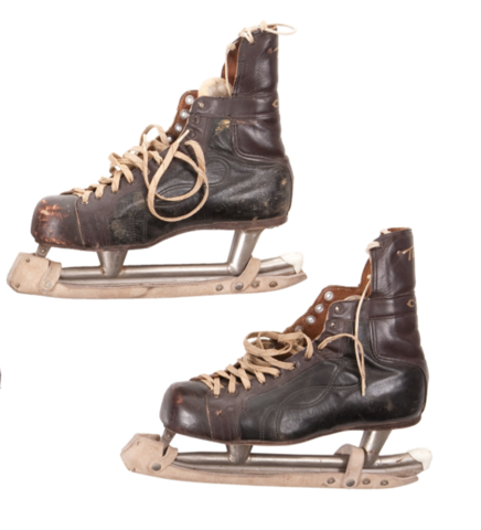 Tim Horton's Hockey Skates - circa 1969 CCM Tacks - size 10