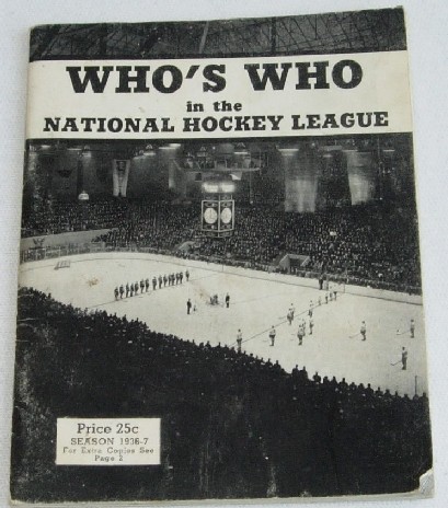 Ice Hockey Guide 1936  NHL